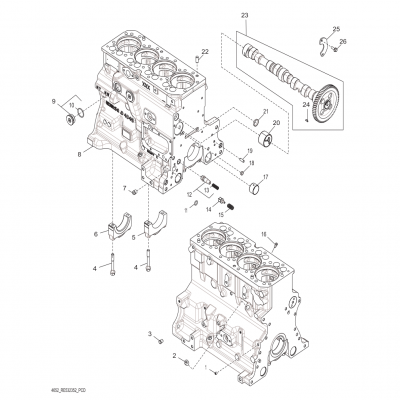 Group 46: Cylinder Block, continued  第46組：氣缸體，&ldquo;GM93289,&rdquo;&ldquo;GM93285,&rdquo;&ldquo;GM91650,&rdquo;&ldquo;GM85414,&rdquo;&ldquo;GM85412,&rdquo;&